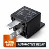 MGI SpeedWare 80 Amp Relay 12v, Heavy-Duty 4-Pin SPST 2-Pack