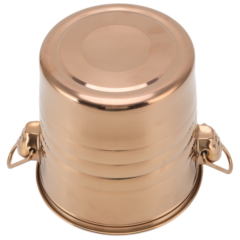 Wine Bucket 201 Stainless Steel Integral Molding Double Layer Design
