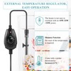 PYPABL Super Mini Aquarium Heater 15W 25W 35W, Submersible Nano