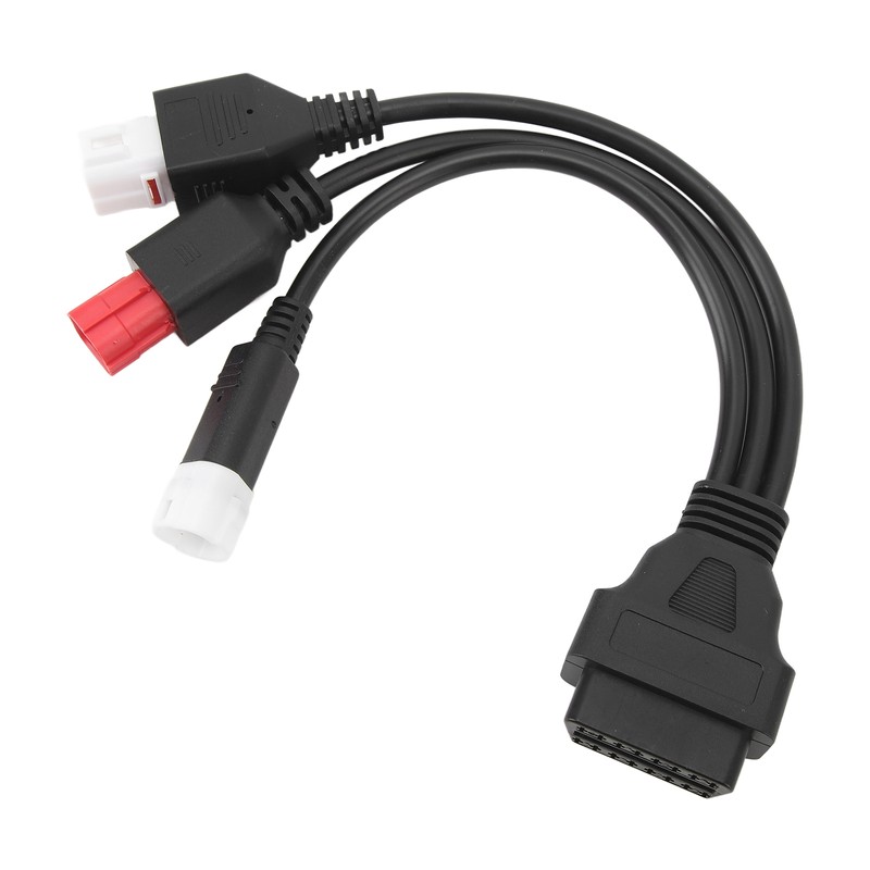 3 in 1 OBD Diagnostic Cable High Flexibility Plastic Plug