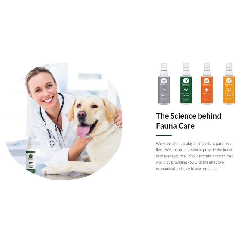 Fauna Care Silver Spray 2 oz