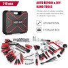 Eastvolt 218-Piece Household Tool Kit, Auto Repair Tool Set, Tool