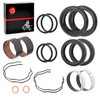 MOTO1988 Fork Bushing Dust Oil Seals Kit For Kawasaki Ninja