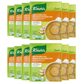 Knorr Sopa Pasta Soup Mix, Chicken 3.5 oz (Pack of 12)