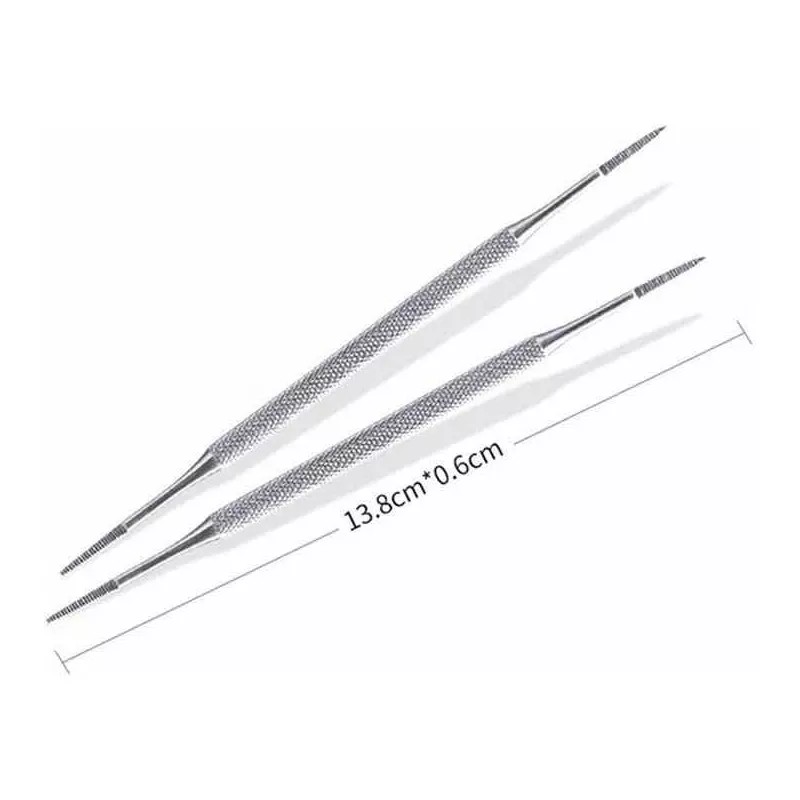 Mex Home 3pcs Herramienta Para Uñas Encarnadas Lima Para Uñas