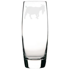Goat Engraved Hi-Ball Glass, Goat Gift, Goat Glass, Gift for Women, Gift for Men