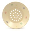 Kakamoto Sousen Setoyaki Ammegame Dish (with Saucer) Dots