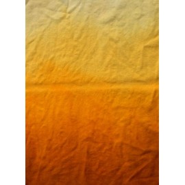 Unbranded Nasturtium HAND DYED RUG HOOKING WOOL  1/8yd  yellow orange