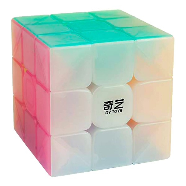 AMAZA 3x3 Speed Cube QiYi Toys 3x3x3 Warrior W Jelly