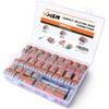 Zhushan 90 PCS Lever Wire Nuts Connectors Kit - Electrical