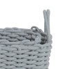 Cotton Rope Storage Basket Hand Knitting Nordic Style Desktop Storage