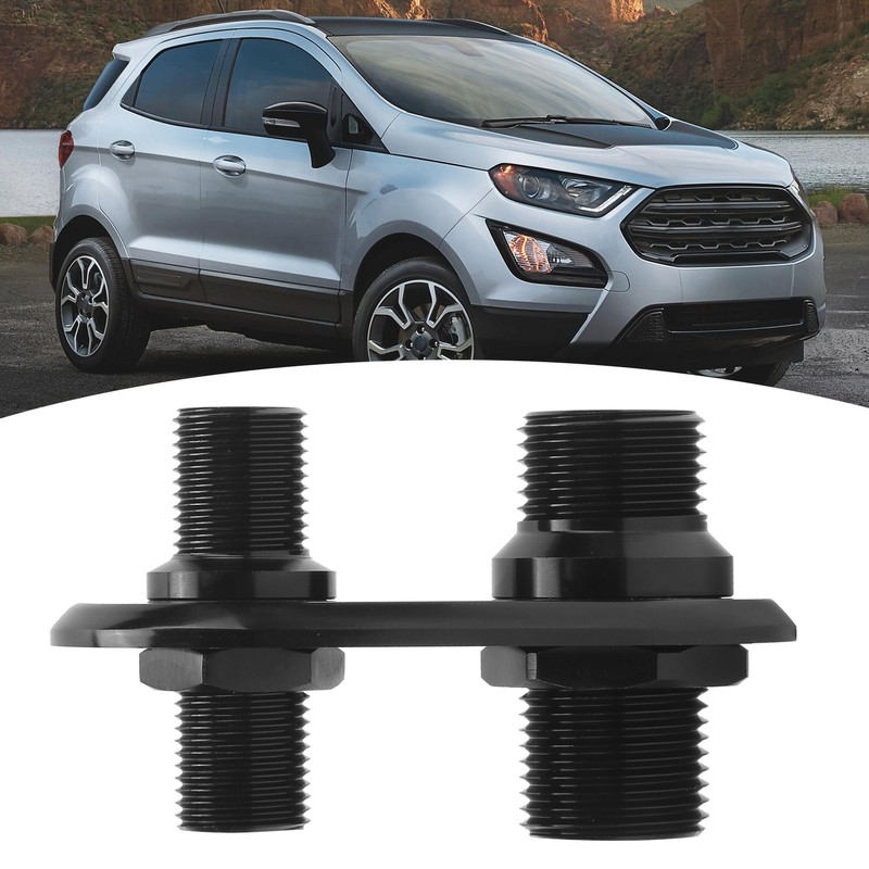 Car 2‑Port Air Conditioner Bulkhead Connector Universal Modification Replacement for