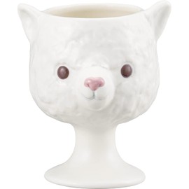 Sunart SAN3894 Cute Tableware, Wine Tumbler, Approx. 9.5 fl oz (280 ml), Alpaca