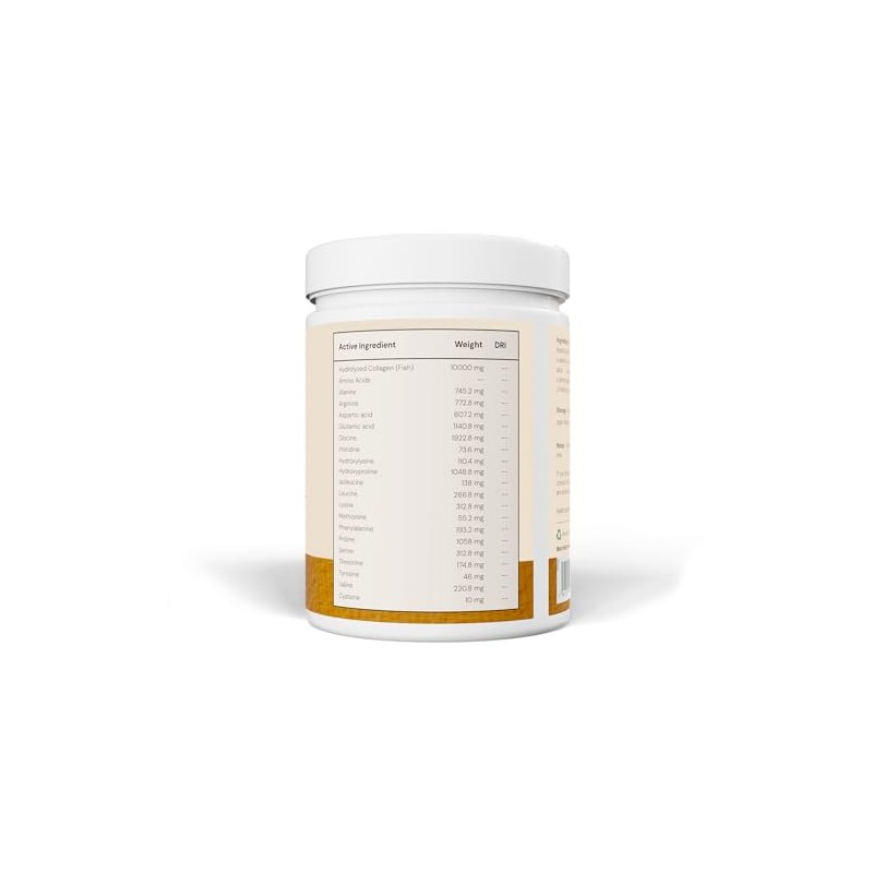 Marine Collagen Powder, Marine Pure, Natural Collagen Flavour, Sugar Free,
