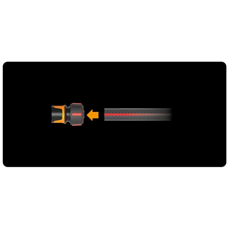Fiskars Hose Connection, SoftGrip Contact Points, Universal Size, Diameter 1.9