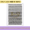 B&Qaugen 30D+40D Lash Kit l Natural Look Long Lasting Lashes