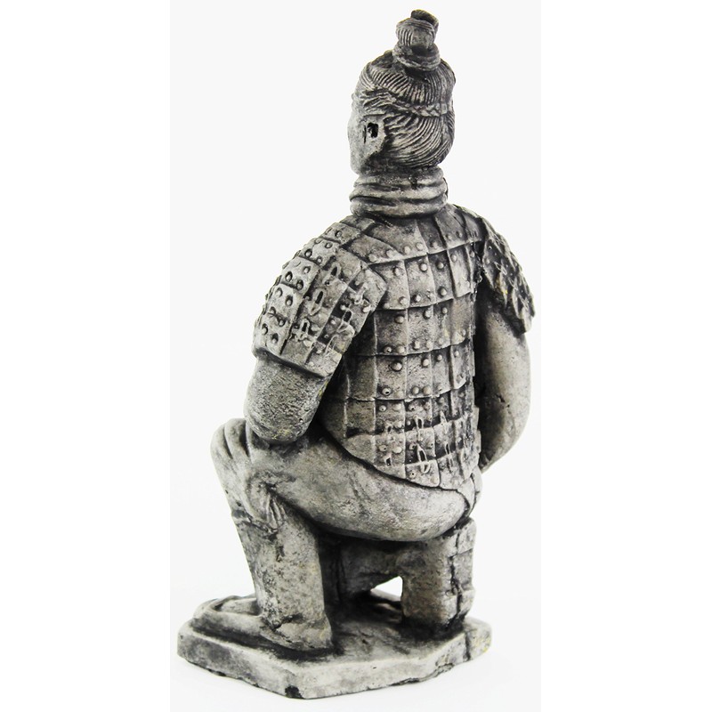 Chinese Warrior Statue Asian Home and Garden Statues Cement Figurine