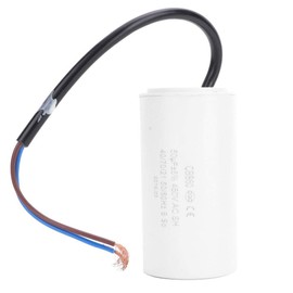 Vikye 50uF CBB60 Motor Starting Capacitor 450V 50uF Microfarad Round Vikye Capacitor