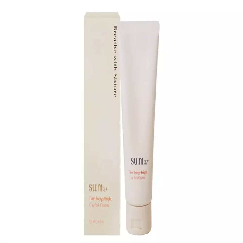 Sulwhasoo 숨37 타임 에너지 브라이트 클레이 팩 클렌저 150ml Soom37