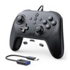 JDDWIN Wired Controller for Switch 2/Switch/OLED/Lite/PC, 9-Axis Motion Sensing,C Button,Hall