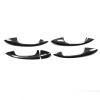 momocar Carbon Fiber ABS Side Door Handle Trim For Benz