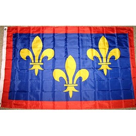 Anjou France Flag 3'x5' French Province Banner
