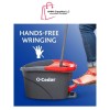 O-Cedar Easy Wring Microfiber Spin Mop, Bucket Floor Cleaning System,