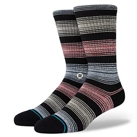 Stance Crew Cadent Socks (Medium, Black)