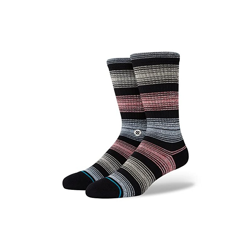 Stance Crew Cadent Socks (Medium, Black)