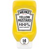 Heinz 100% Natural Yellow Mustard (12 ct Pack, 14 oz