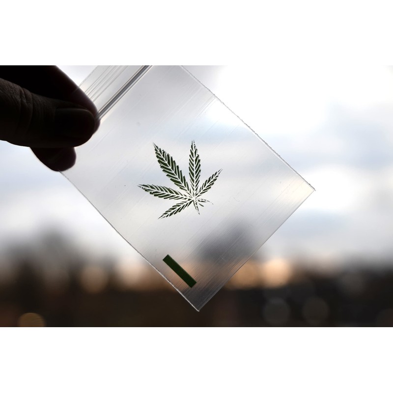 100 Baggies 60 x 80 mm Extra Sturdy Bags with