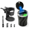 Car Ashtray, Geoyien Ashtray, Car Ashtray with Lid Smell Proof,