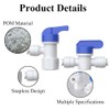 tooloflife 3/8" Tank Ball Valve, Valve Shut-Off: Inline Tap/Isolating Valve,