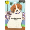 Greeting Life Animal Die Cut Memo Koi Kerhondier ETN-186