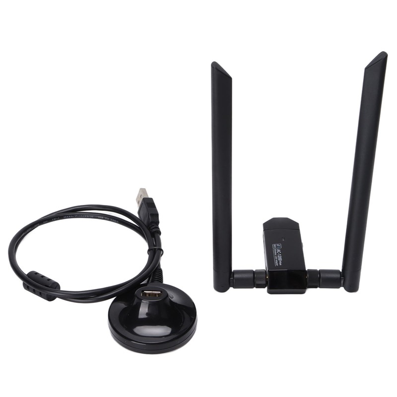 Wireless Network Card 1200Mbps Long Range Dual Band Wireless USB