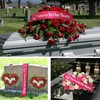Elegant Funeral Wreath Sash – Funeral Sash Memorial Wreath Sash