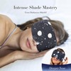 MUSICOZY Soft Sleep Eye Mask – Adjustable Strap, Lightweight for