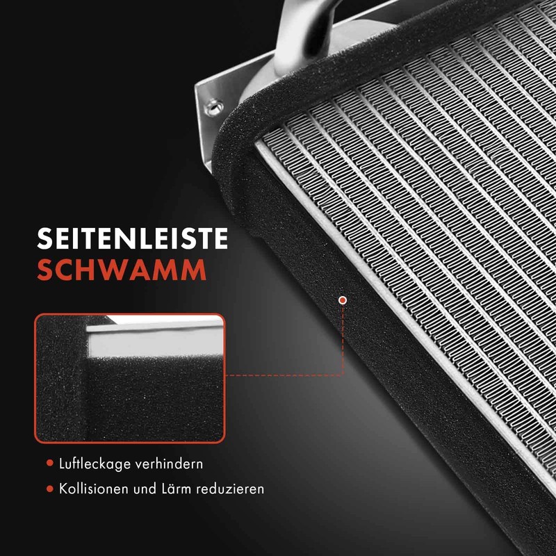 Frankberg Heat Exchanger Interior Heating Compatible with C-Class W203 S203