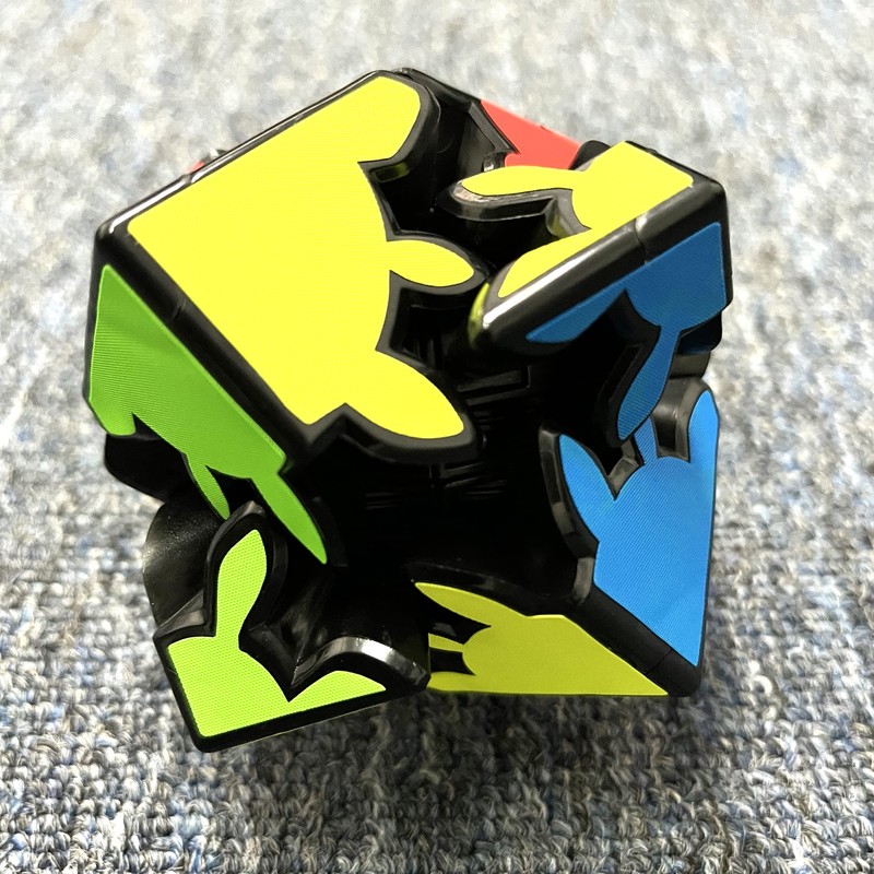 RainbowBox Gear Cube 2×2×2 Gear Magic Cube 2×2 Gear Speed