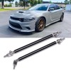 DREAMIZER 2× Universal Front Bumper Lip Support Splitter Rods adjustable