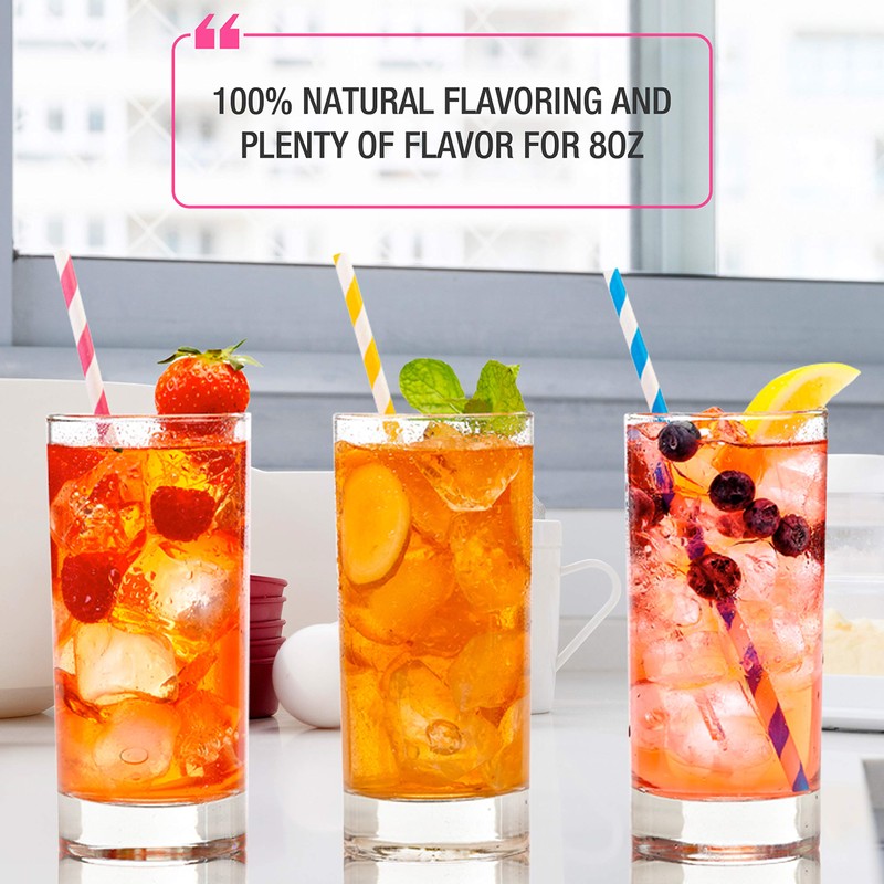 Brew La La Organic Green Tea - Natural Raspberry Flavor