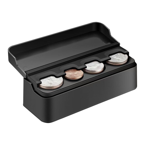 SINGARO SINGARO Coin Holder for Car, Coin Change Organizer Compatible