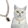 Pet Metal Chain Full Diamond Cross Baroque cat and Dog