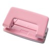 Double Hole Punch, 6mm Professional Ergonomic Design Desktop Paper Punching