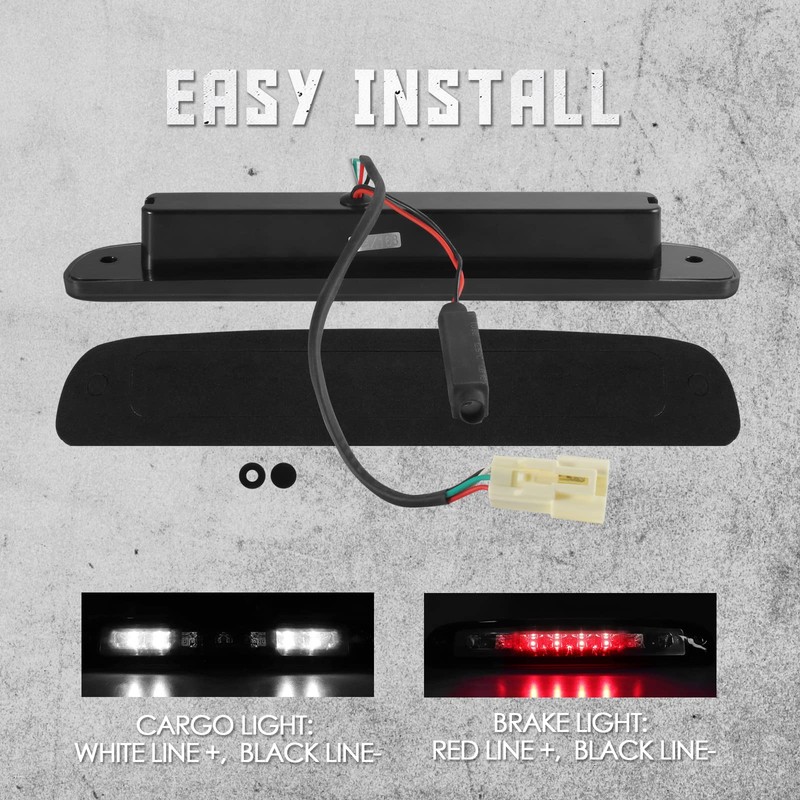 3rd Third Brake Light LED Compatible with 1997 1998 1999