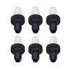 6Pcs Check Valve Plastic Non Return 1 Way Inline Valve