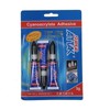 Ultra Strong Clear Super Glue - 3-Gram Tubes, Instant Adhesive