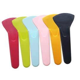 WOONEKY 6pcs Magnetic Scissor Protector Covers Kitchen Shears Beauty Tool Safety Sleeves Multi Color Black Green Red Blue Pink Orange for Easy Storage and Injury Prevention