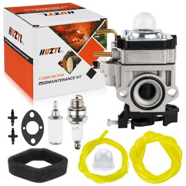 HUZTL 308054121 Carburetor Air Filter Fuel Line Kit for Ryobi RY25AXB RY25 RY25AXBVNM 25cc Gas Jet Fan Blower