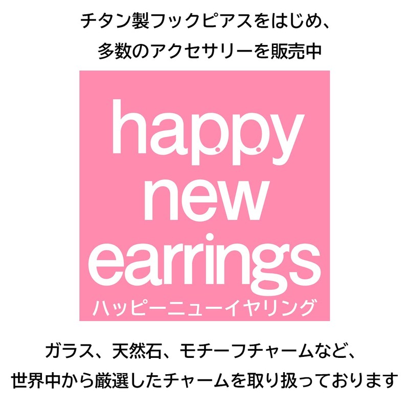 [Happy New Earrings] Hypoallergenic Dangle Earrings Titanium Steel Hooks Metal
